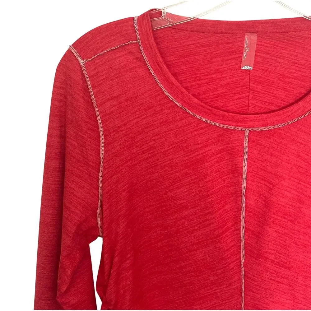 FP Movement NEW Right On Run Long Top Womens Medium Winterberry Free People NWT